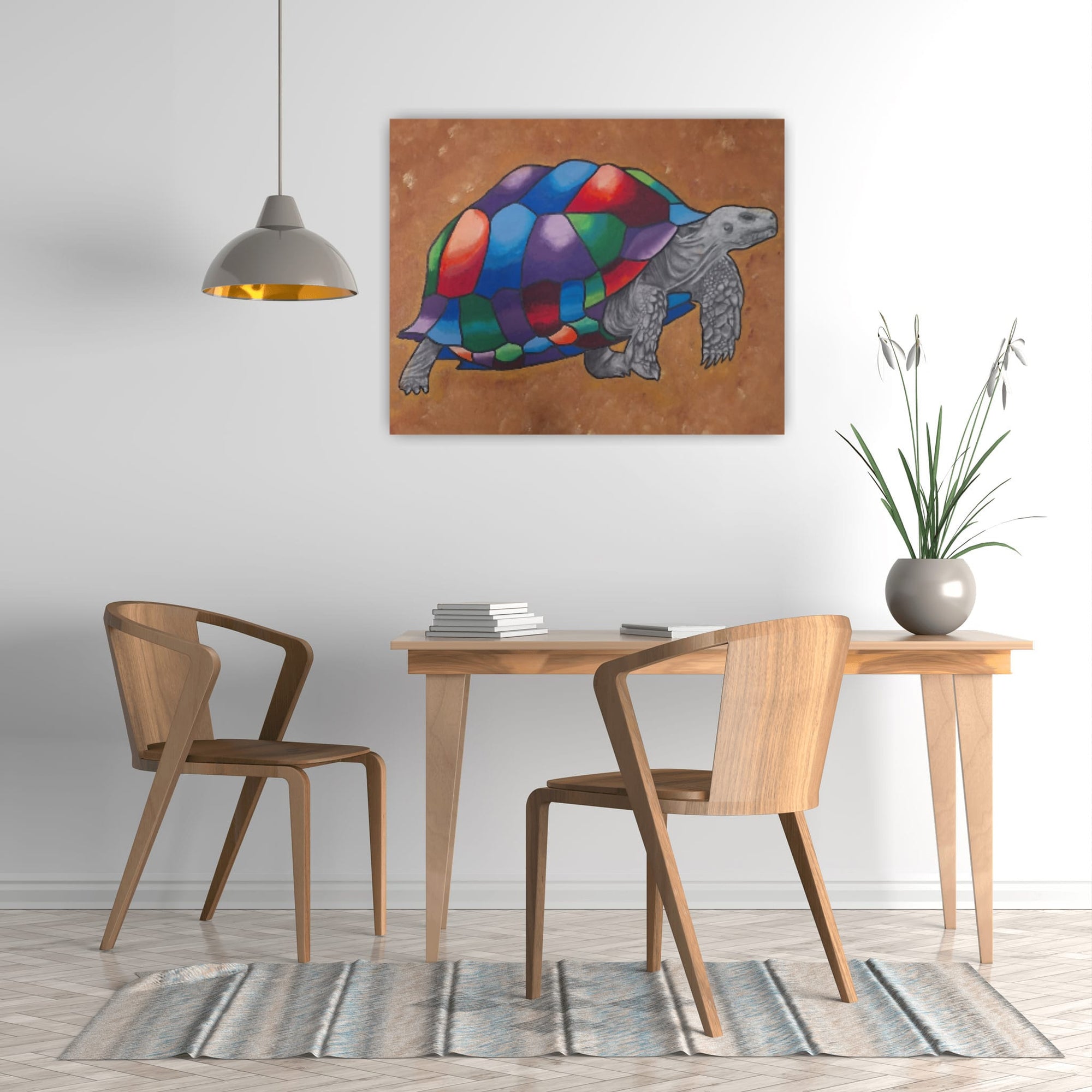 Patchwork Schildkröte - Original